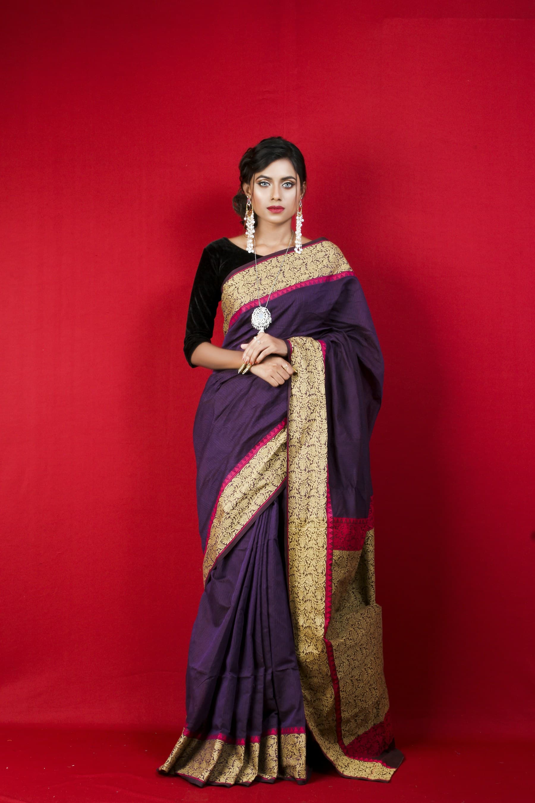 Authentic Sambalpuri handloom saree from Asha Collections, Bhubaneswar
