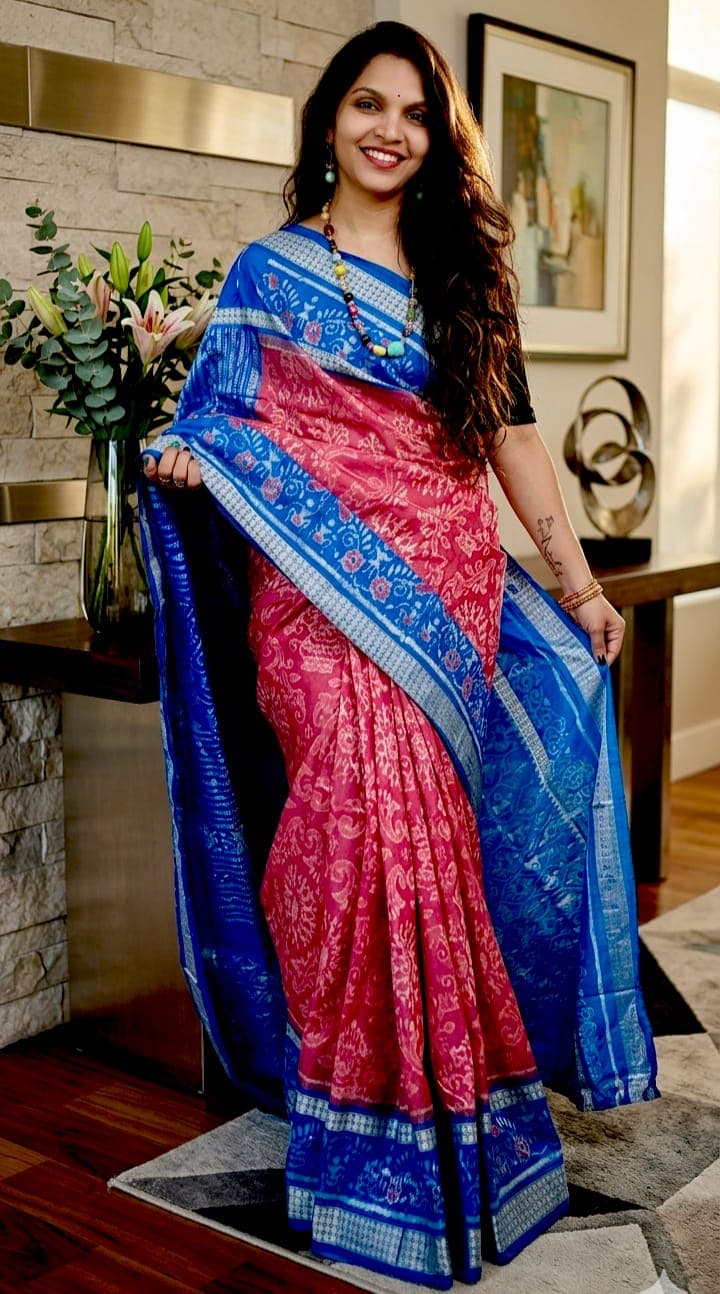 Pure Sambalpuri Pata Saree